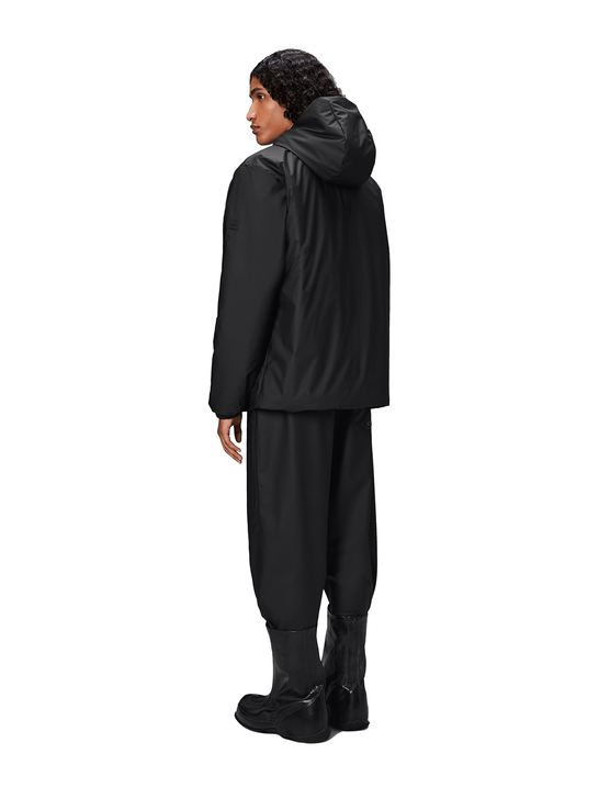 Rains Giubbino Rains Lohja Insulated Jacket Nero Enormi sconti