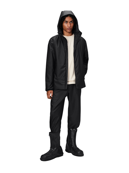 Rains Giubbino Rains Lohja Insulated Jacket Nero Enormi sconti