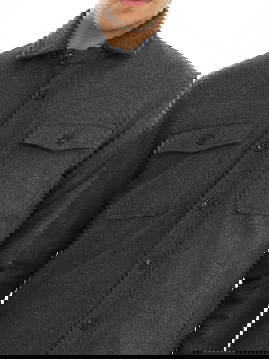 Bl'ker Overshirt Bl'ker Hunter Grigio Presa