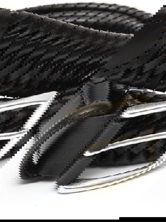 Albertoluti Cintura Alberto Luti Elastico Cerato Nero Cyber Monday