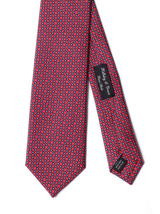 Holliday u0026 Brown Cravatta Holliday & Brown Twill Rosso Ritorno libero