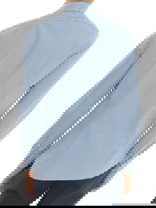 Xacus Camicia Xacus Taylor Bianco-Blu Promozione temporanea