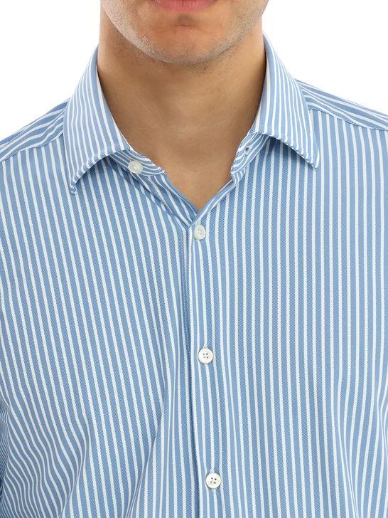 Xacus Camicia Xacus Taylor Active Bianco-Azzurro Only for today