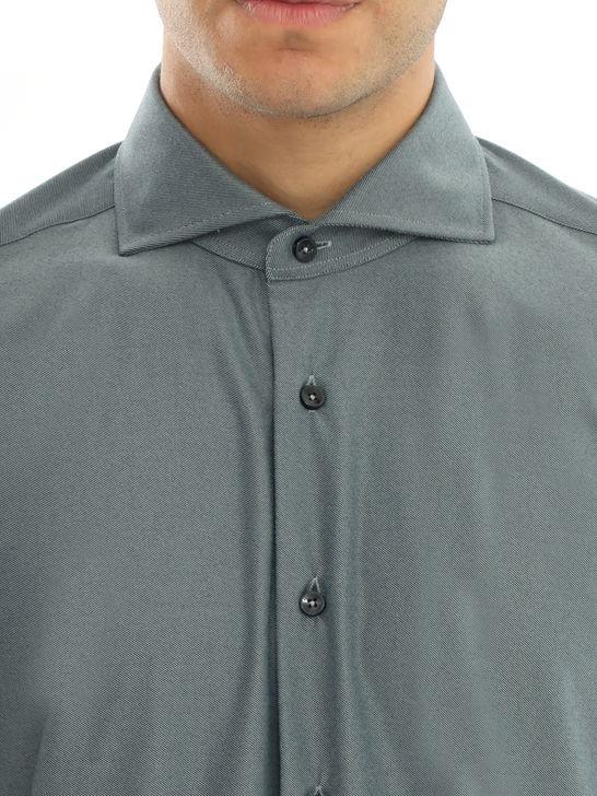 Xacus Camicia Xacus Flanella Tecnica Grigio Discount Store per i nuovi prodotti