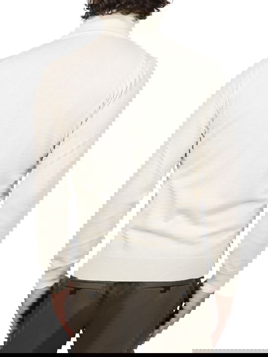 Kangra Maglia Kangra Cashmere Bianco Super sconto