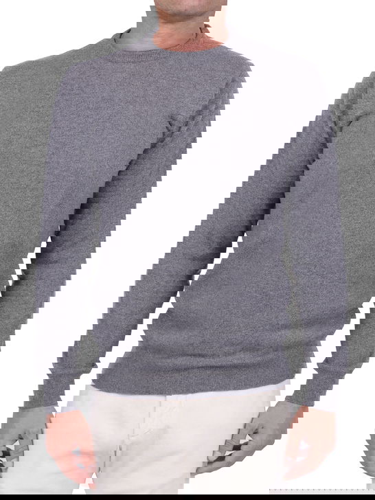 Kangra Maglia Kangra Cashmere Grigio Esporta salva