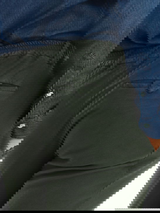 Devore Incipit Pantaloni Devore Incipit Fustagno Verde Fino Al -60%