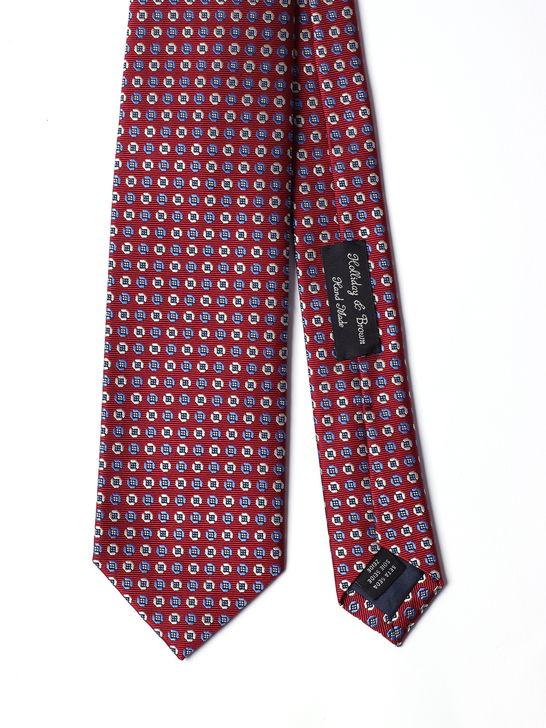 Holliday u0026 Brown Cravatta Holliday & Brown Jacquard Bordeaux Negozio online di fabbrica