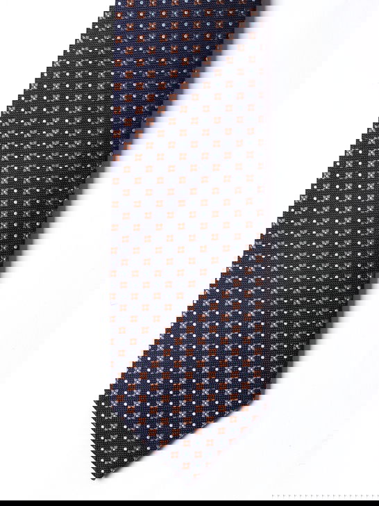 Holliday u0026 Brown Cravatta Holliday & Brown Jacquard Blu Prezzo di fabbrica