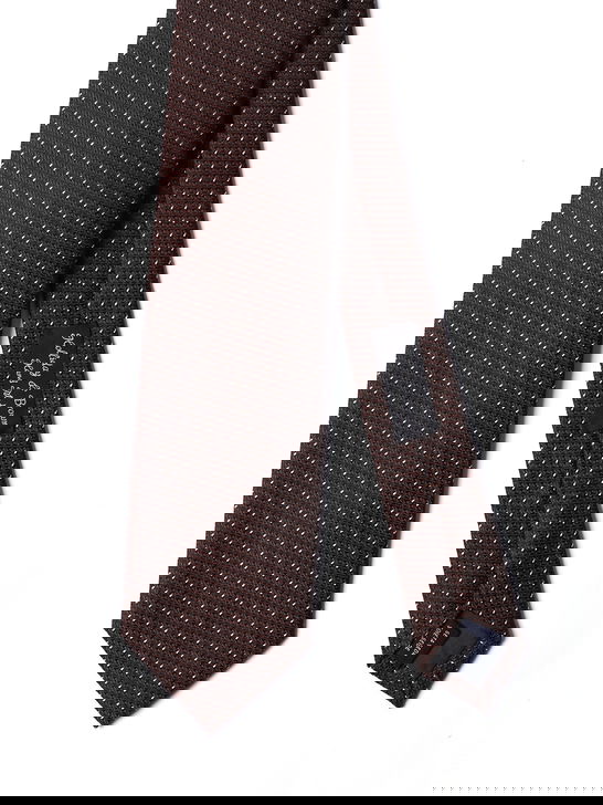 Holliday u0026 Brown Cravatta Holliday & Brown Jacquard Marrone Offerta Anniversario