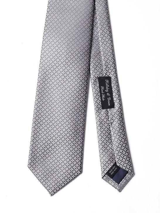 Holliday u0026 Brown Cravatta Holliday & Brown Jacquard Grigio Offerta temporanea