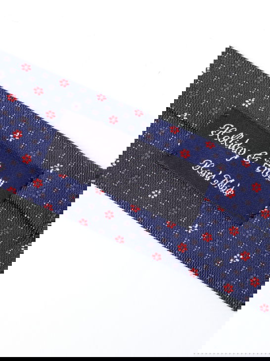 Holliday u0026 Brown Cravatta Holliday & Brown Twill Blu Offerte esclusive