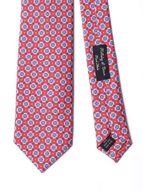 Holliday u0026 Brown Cravatta Holliday & Brown Twill Rosso Grandi sconti