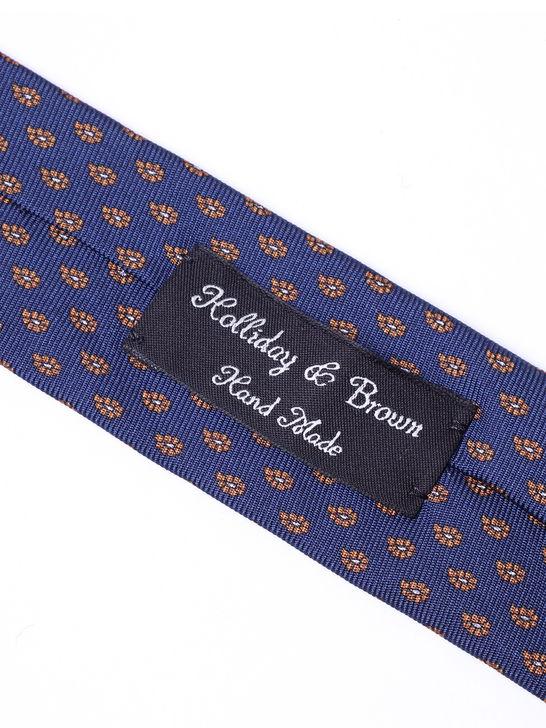 Holliday u0026 Brown Cravatta Holliday & Brown Twill Blu Prezzo basso