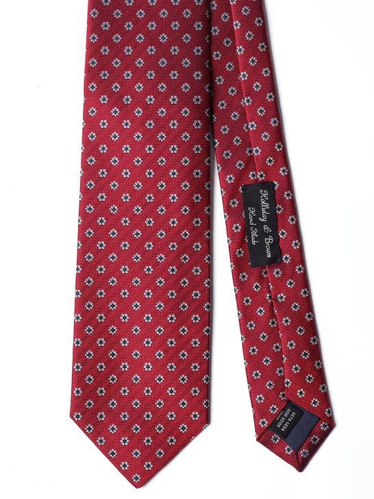 Holliday u0026 Brown Cravatta Holliday & Brown Jacquard Bordeaux Super Saving Price