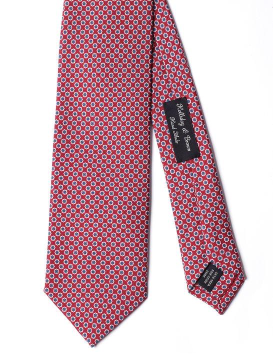 Holliday u0026 Brown Cravatta Holliday & Brown Twill Rosso Ritorno libero
