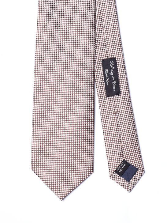 Holliday u0026 Brown Cravatta Holliday & Brown Jacquard Bianco Rilascio limitato