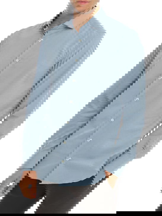 Bastoncino Camicia Bastoncino Velluto Azzurro Fino al 60% di sconto