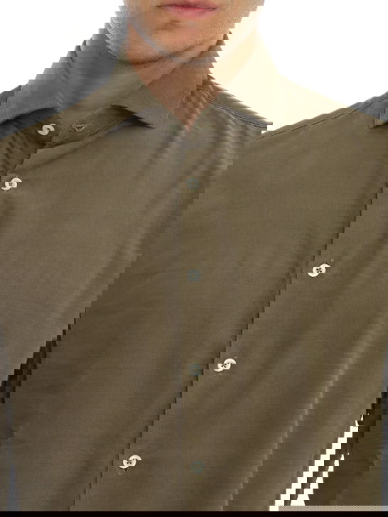 Bastoncino Camicia Bastoncino Velluto Verde Only for today