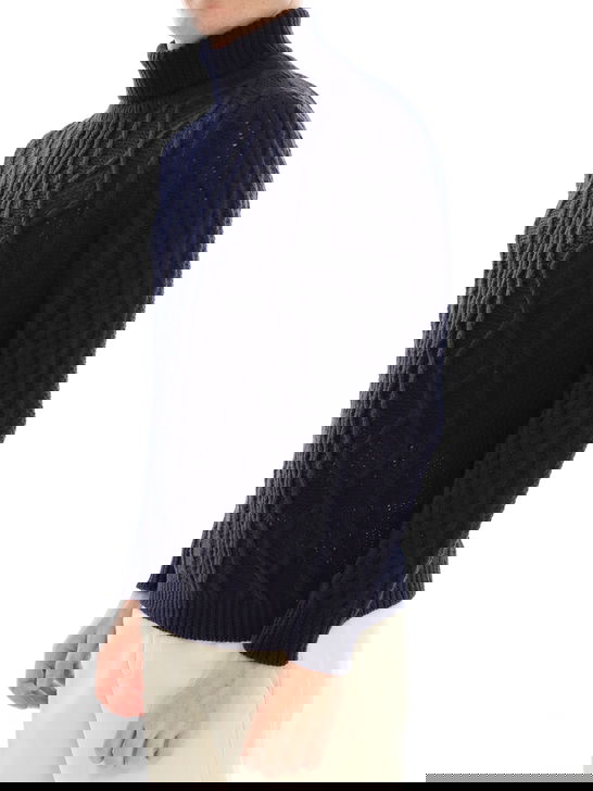Rakki Maglia Rakkì Aran Blu Sostegno trimestrale