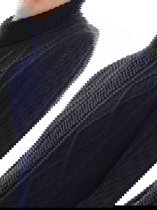 Rakki Maglia Rakkì Aran Blu Sostegno trimestrale