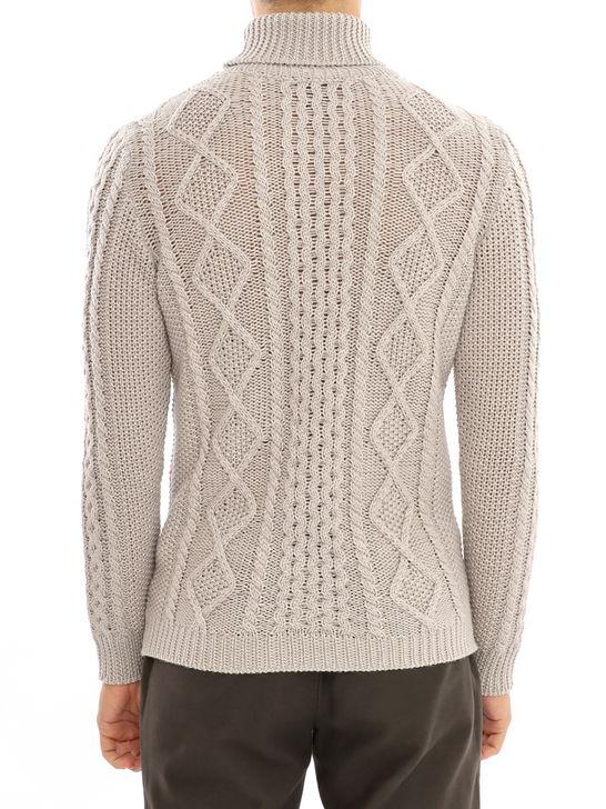 Rakki Maglia Rakkì Aran Grigio Fino al 55% di sconto
