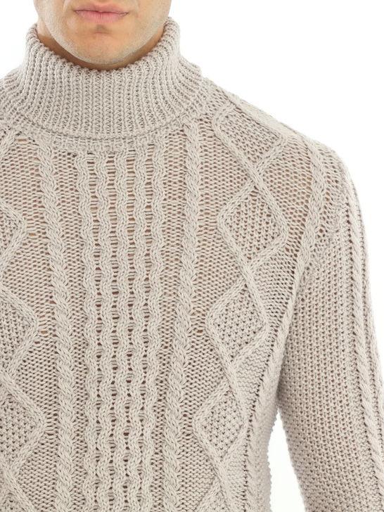 Rakki Maglia Rakkì Aran Grigio Fino al 55% di sconto