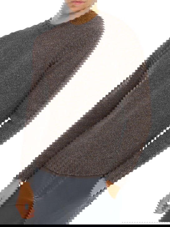Filippo De Laurentiis Maglia Filippo De Laurentiis Yak Marrone Offerta