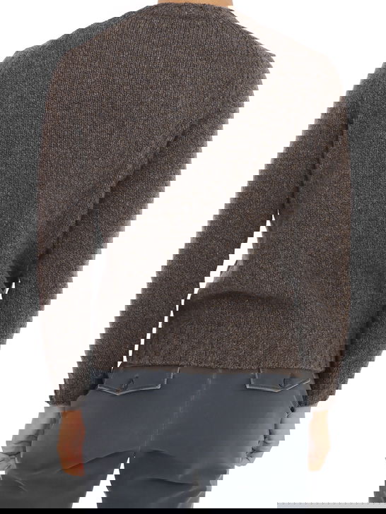 Filippo De Laurentiis Maglia Filippo De Laurentiis Yak Marrone Offerta