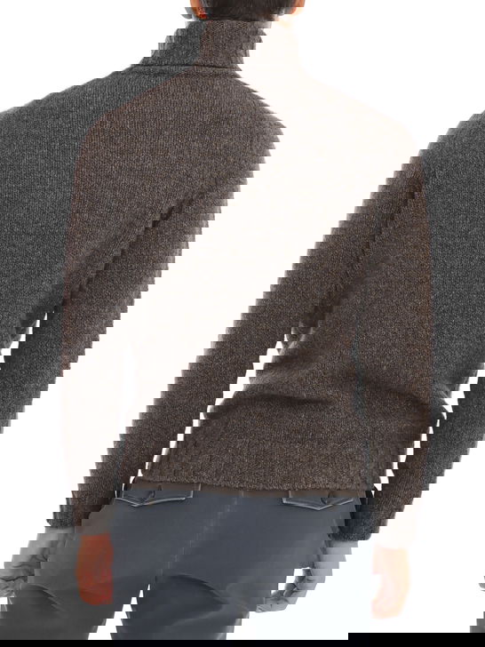 Filippo De Laurentiis Maglia Filippo De Laurentiis Dolcevita Yak Marrone Negozio