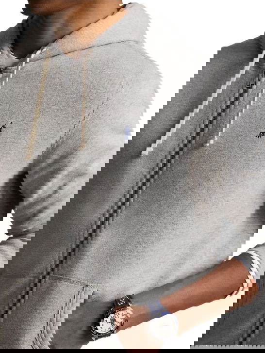 Polo Ralph Lauren Felpa Polo Ralph Lauren Cappuccio Grigio Offerte stagionali