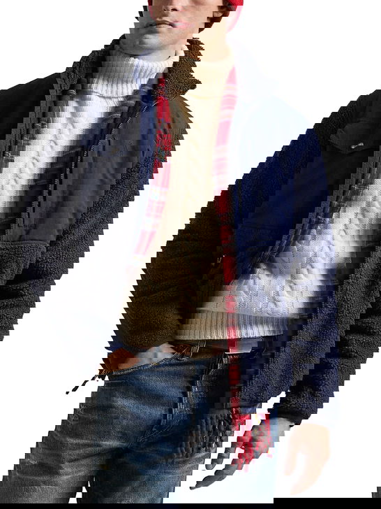 Polo Ralph Lauren Felpa Polo Ralph Lauren Hybrid Jacket Blu Offerte giornaliere