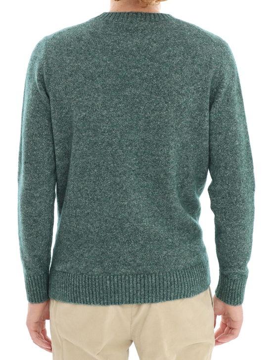 Kangra Maglia Kangra Moulinè Verde Fino al 50% di sconto