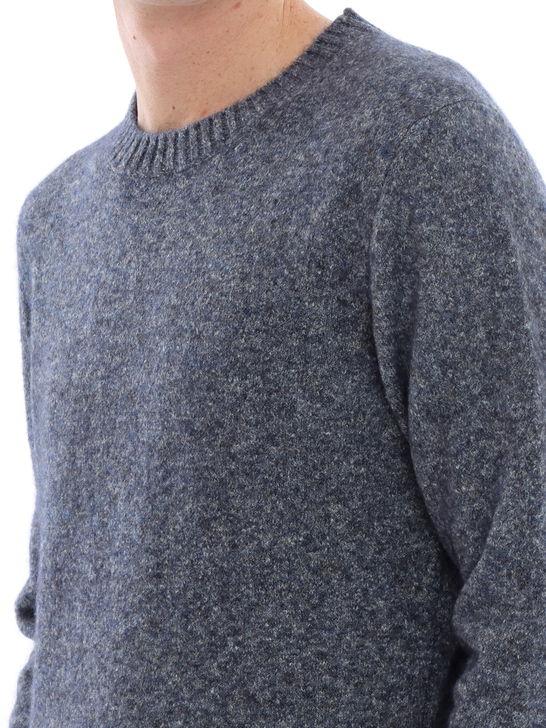 Kangra Maglia Kangra Moulinè Blu Only for today