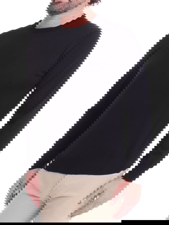 Kangra Maglia Kangra Merinos Nero Sostegno trimestrale