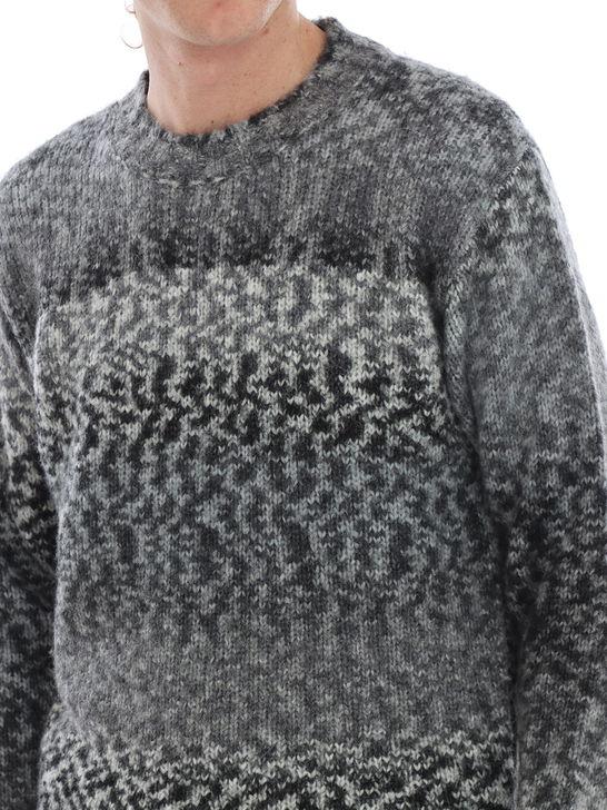 Kangra Maglia Kangra Lana-Alpaca Grigio 50% di sconto con spedizione gratuita