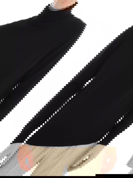 Kangra Maglia Kangra Dolcevita Nero Pezzi Unici