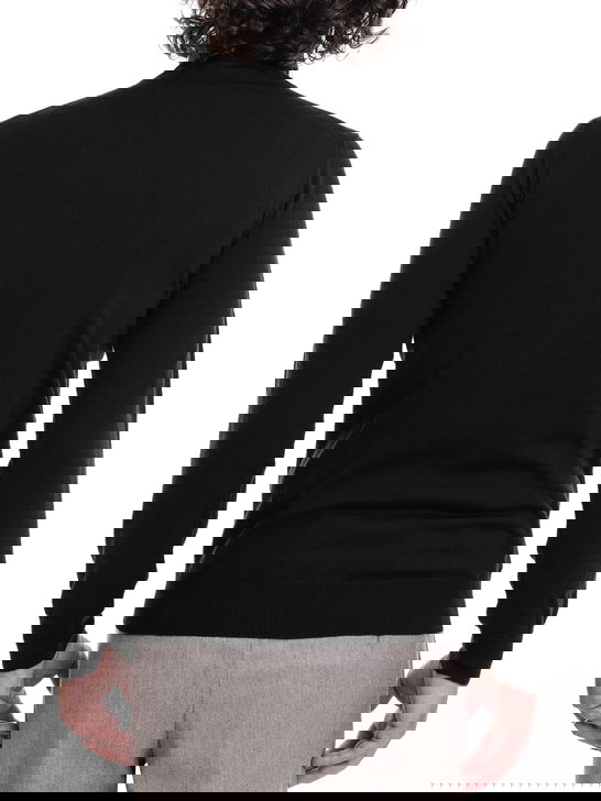 Kangra Maglia Kangra Dolcevita Merinos Nero Qualità Garantita