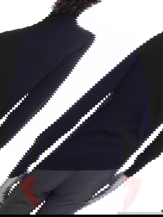 Kangra Maglia Kangra Dolcevita Merinos Blu Acquista Ora