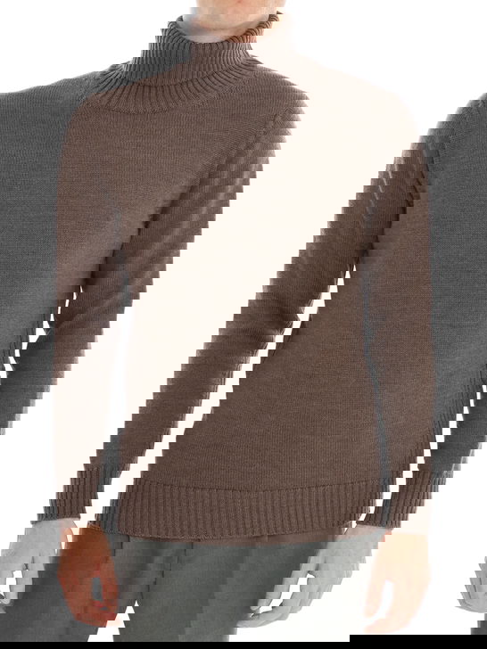 Kangra Maglia Kangra Dolcevita Marrone Consegna Veloce