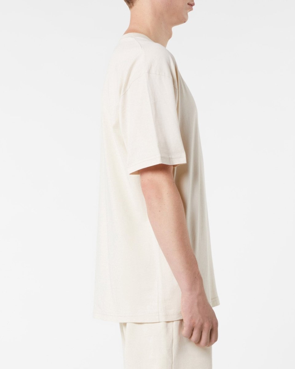 Vision Of Super SAND T-SHIRT WITH EMBROIDERED FLAMING HEART Prezzo Ridotto