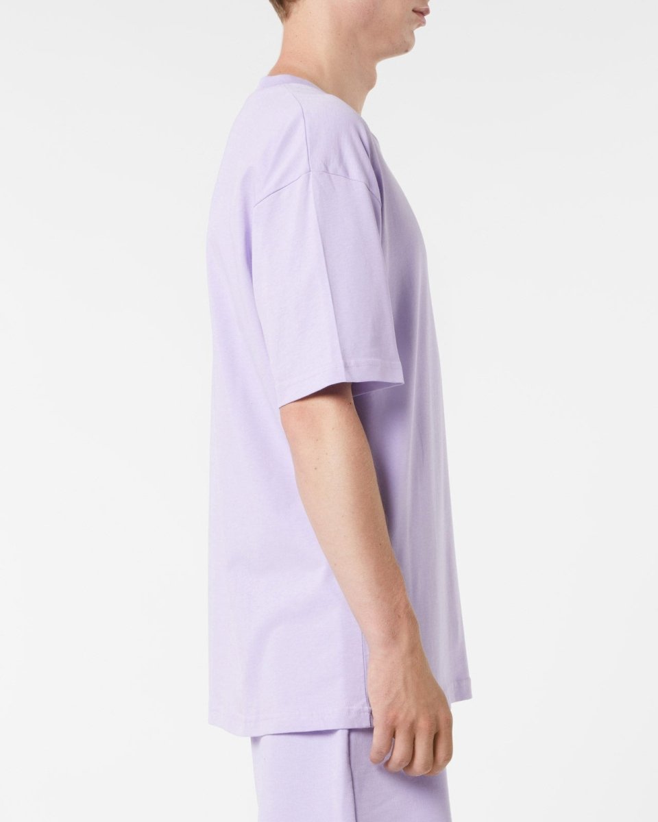 Vision Of Super LILAC T-SHIRT WITH EMBROIDERED FLAMING HEART Vendite Flash