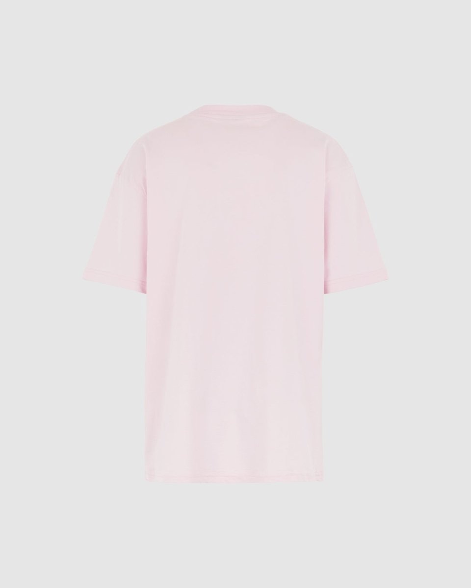 Vision Of Super PINK T-SHIRT WITH EMBROIDERED FLAMING HEART Negozio