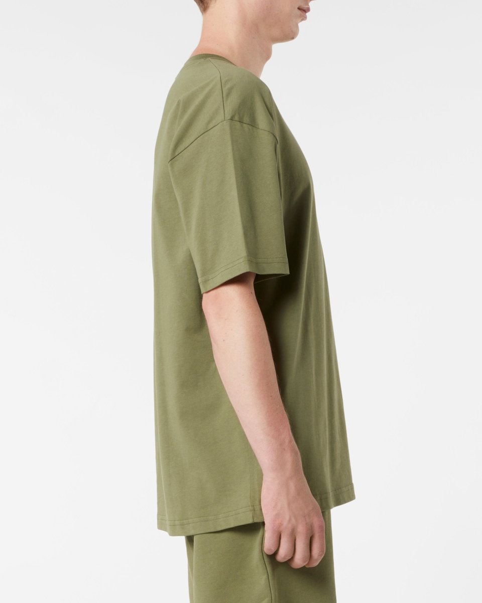 Vision Of Super GREEN T-SHIRT WITH EMBROIDERED FLAMING HEART In Saldo