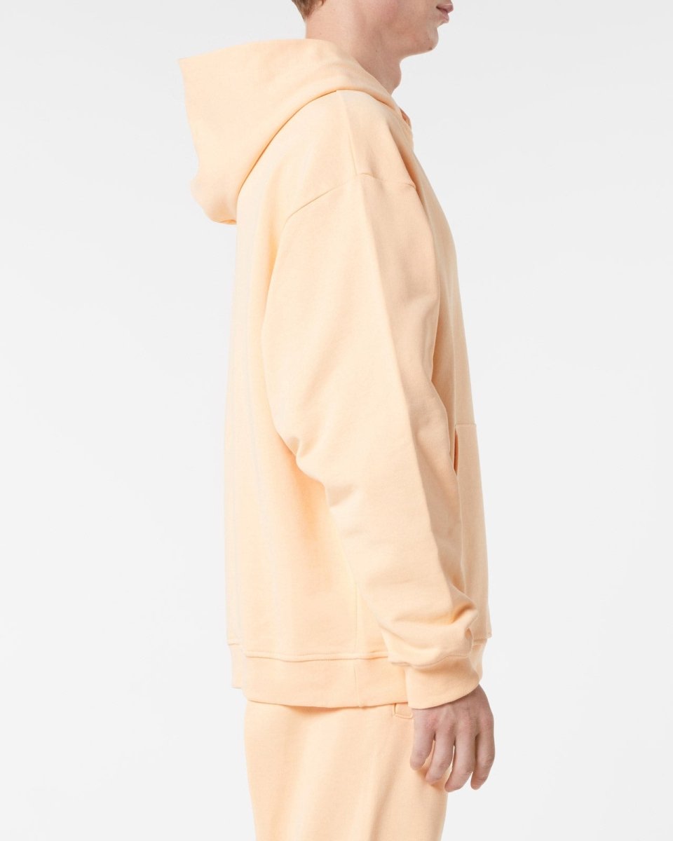 Vision Of Super PEACH HOODIE WITH EMBROIDERED FLAMING HEART Nuovi prodotti