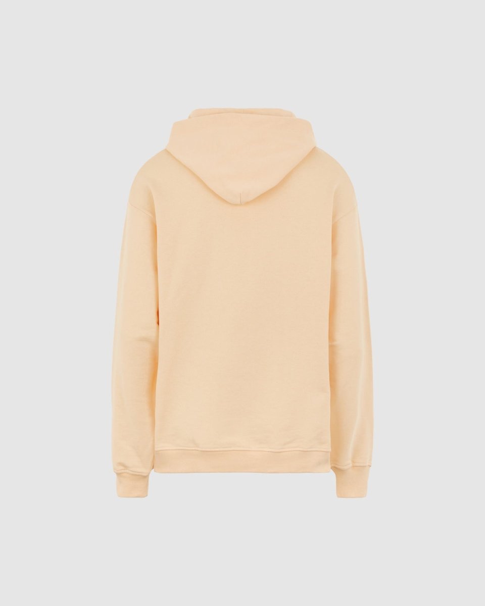 Vision Of Super PEACH HOODIE WITH EMBROIDERED FLAMING HEART Nuovi prodotti