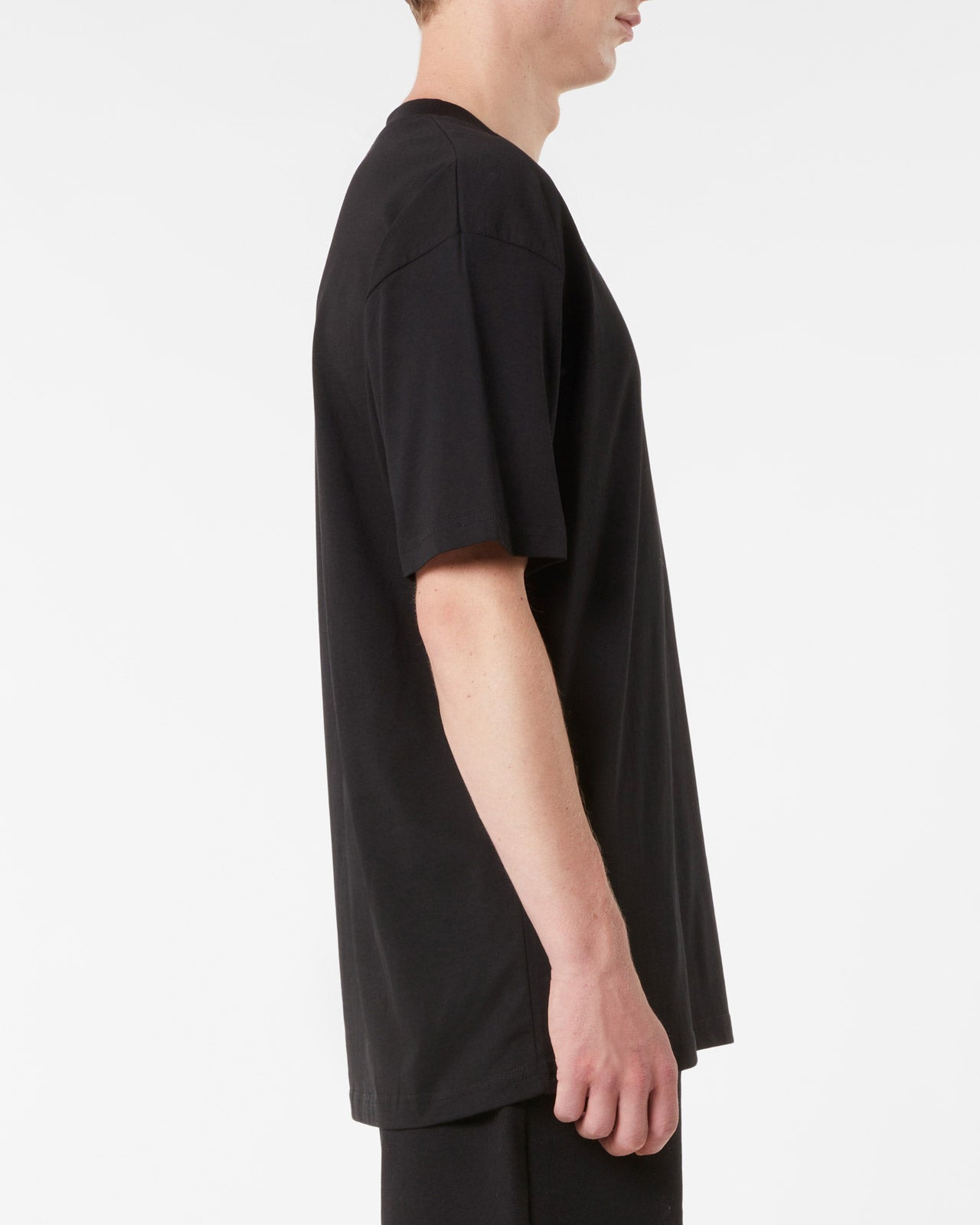 Vision Of Super BLACK T-SHIRT WITH EMBROIDERED FLAMING HEART Sconto