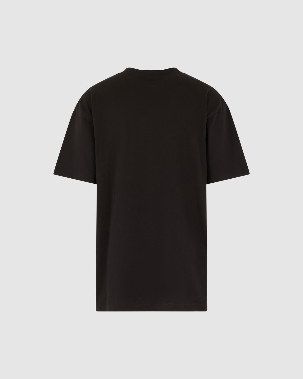 Vision Of Super BLACK T-SHIRT WITH EMBROIDERED FLAMING HEART Sconto