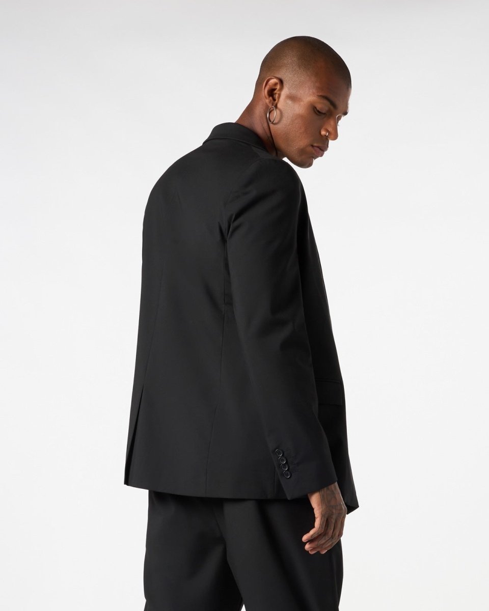 Vision Of Super BLACK BLAZER WITH INTERNAL FLAMES Negozi Online