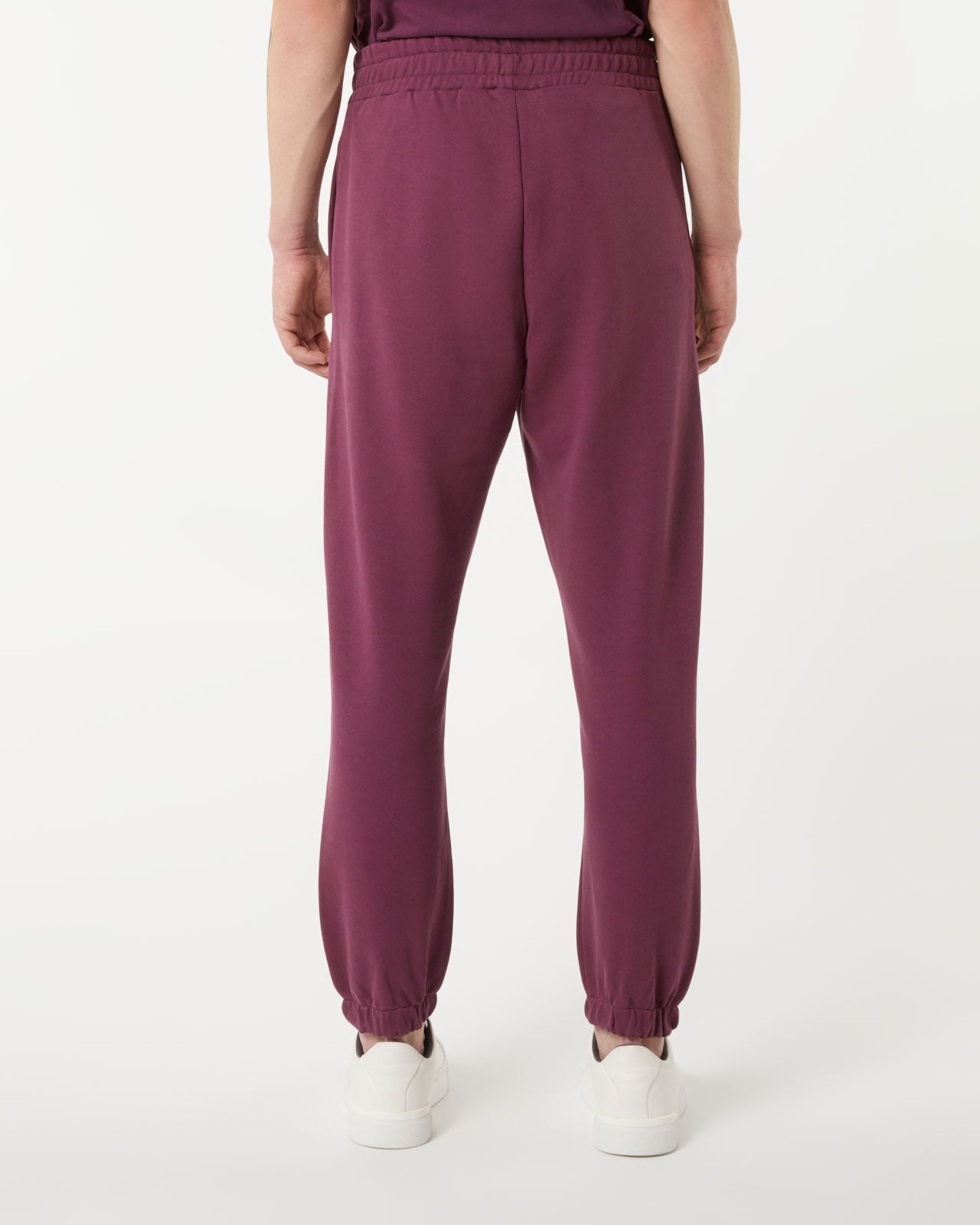 Vision Of Super GRAPE WINE PANTS WITH EMBROIDERED FLAMING HEART Economico